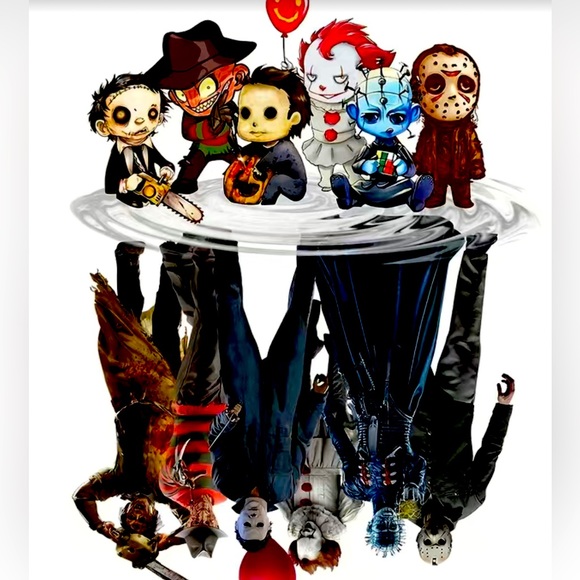 Other - NWT-KIDDIE-ADULT SLASHER TRICK-OR-TREAT T-SHIRT OR TOTE BAG